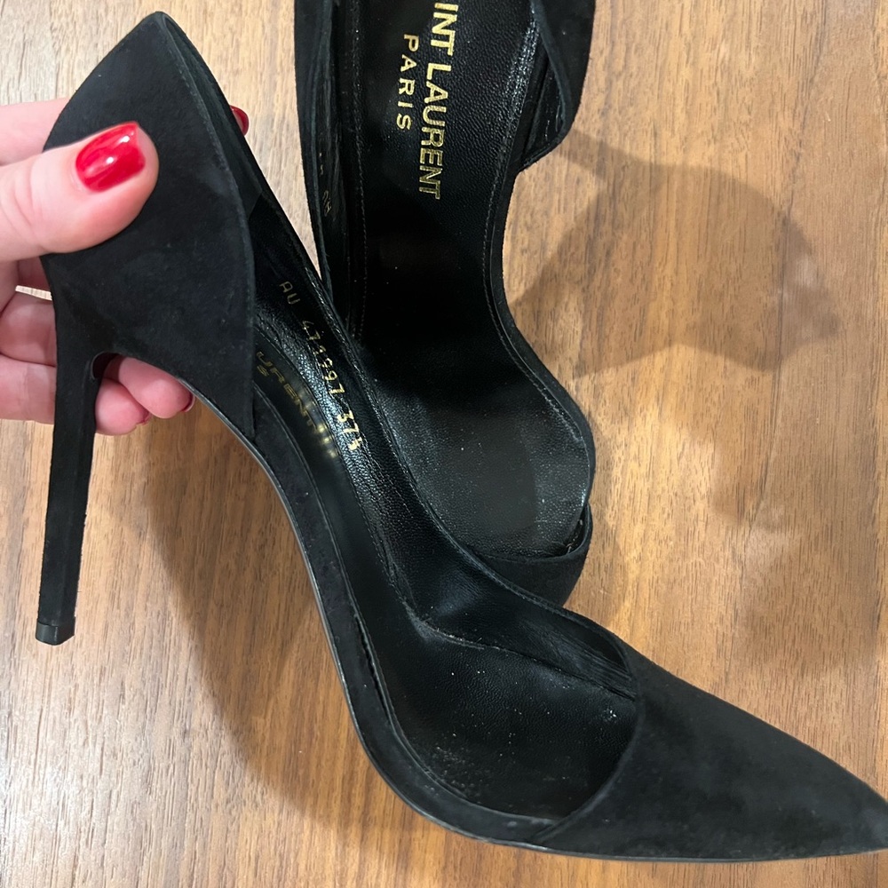 Saint Laurent Black Women's Heels - Picture 5 of 6